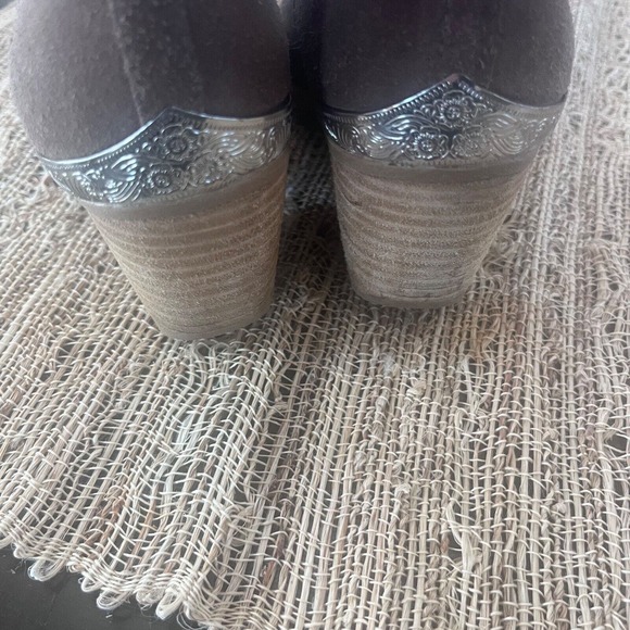 Jeffrey Campbell Cromwell Suede Taupe Brown Cut Out Western Ankle Boots booties - Picture 5 of 7